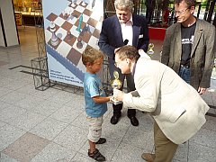 Pokal für den jüngsten Spieler